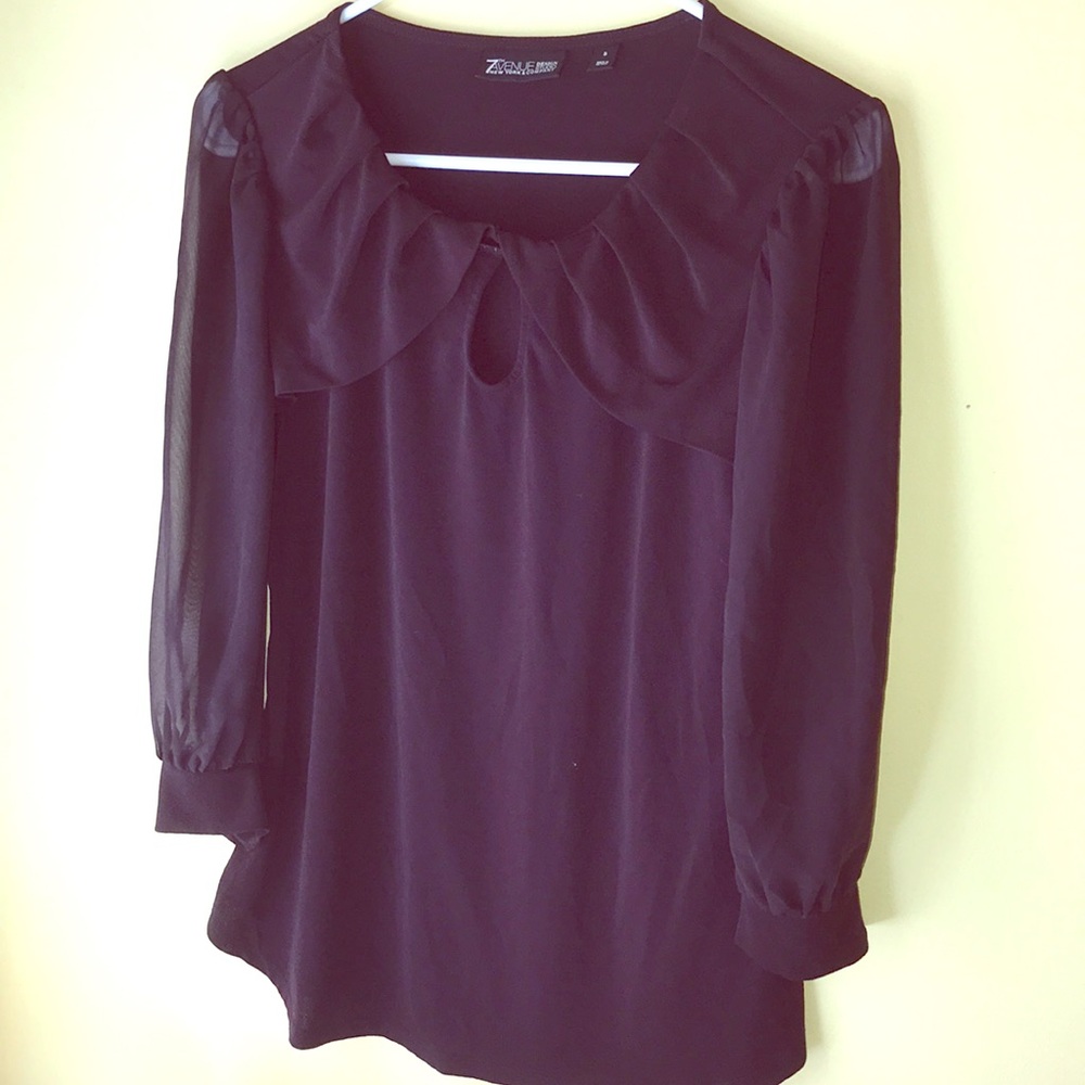 Burgundy Top | New York & Company | Size: S